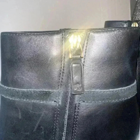 Lauren Ralph Laurens high-heeled Marleigh‎ bootie - Picture 4 of 6